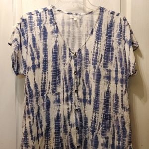 Maurice's Tie Dye blouse